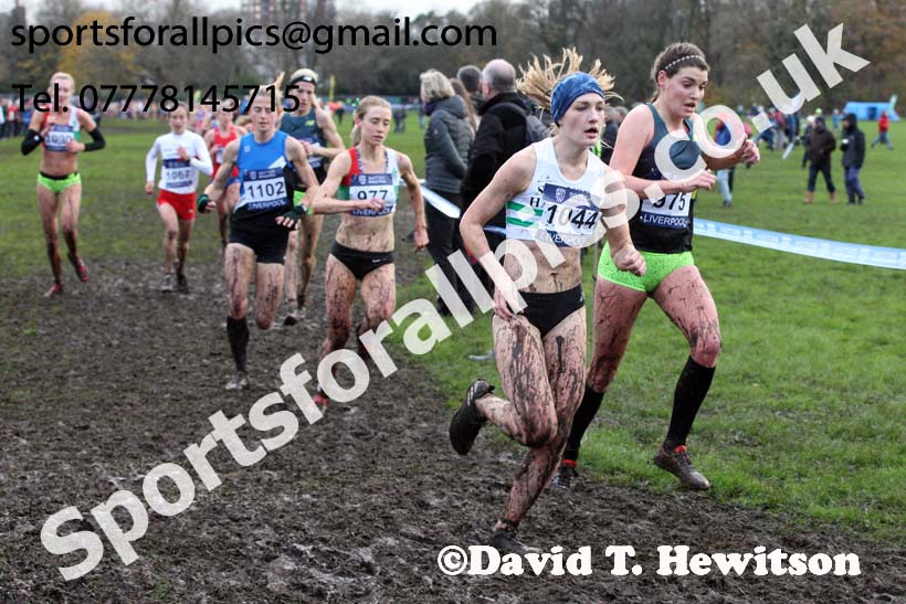 Senior Women and under-23 Womens 2017 British Athletics Liverpool Cross Challenge, Sefton Park, Liverpool. Photo:  David T. Hewitson/Sports for All Pics